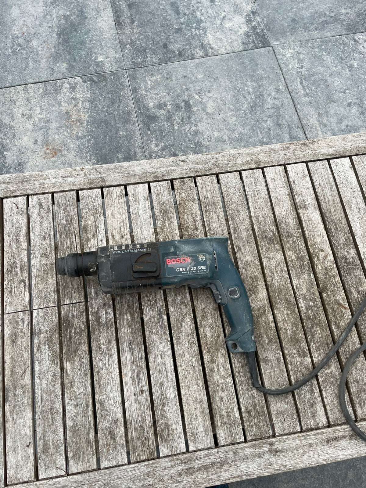 Bosch professional sds boorhamer, Ophalen of Verzenden, Zo goed als nieuw, Boor- en/of Breekhamer