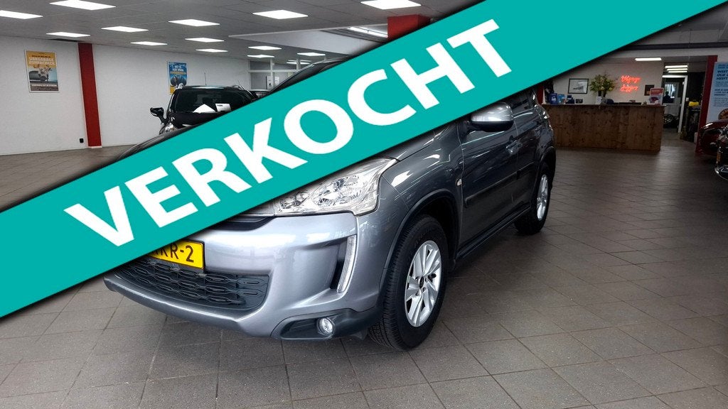 Citroen C4 Aircross 1.6 Tendance, Auto's, Citroën, Voorwielaandrijving, Euro 5, Zwart, 1590 cc