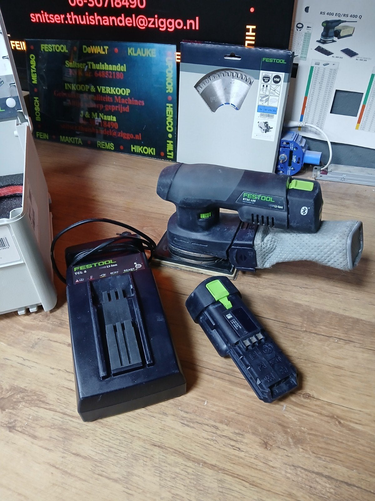 Festool Schuurmachine., Doe-het-zelf en Verbouw, Gereedschap | Schuurmachines, Gebruikt, -, -, Ophalen of Verzenden