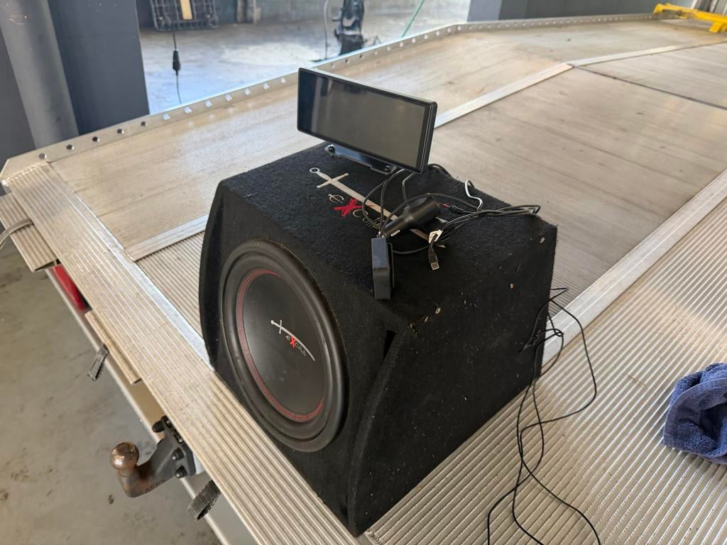 Subwoofer met scherm en bedrading, Ophalen of Verzenden