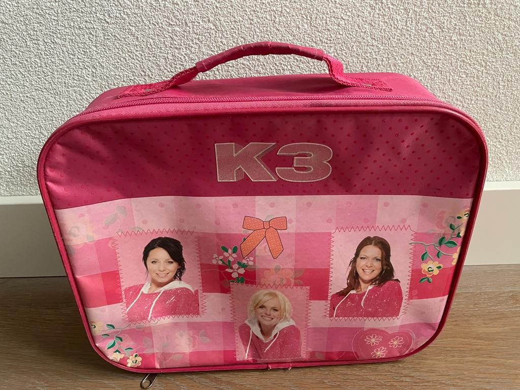 K3 koffer, Ophalen of Verzenden, Zo goed als nieuw, Zacht kunststof