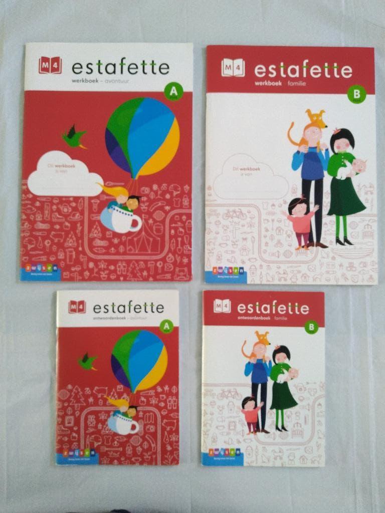 Estafette Versie 3 – Groep 4 – Pakket M4 Plus, Ophalen of Verzenden, Nieuw, Overige niveaus, Nederlands