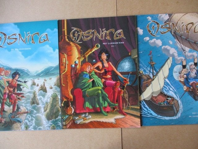 w0238 osnira 1 t/m 3, Eén stripboek, Ophalen, Gelezen