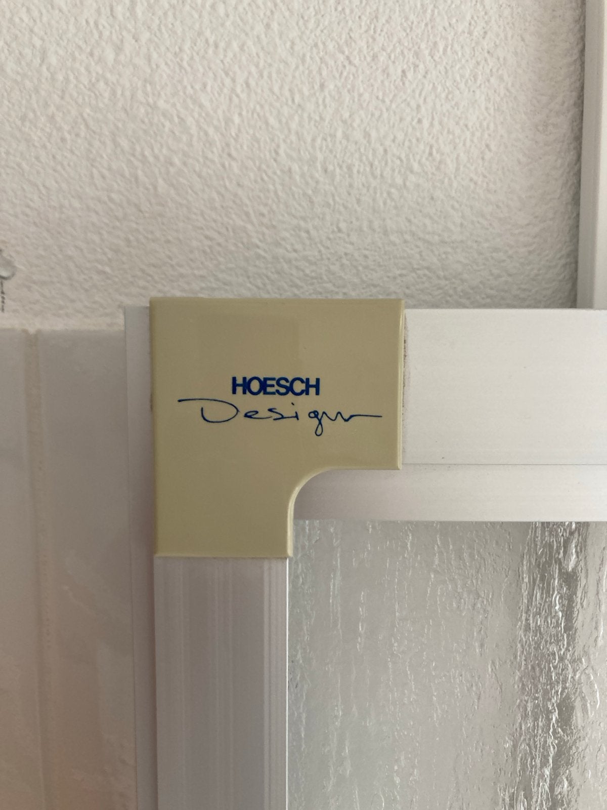 Hoek opstelling douche schuifdeur 80x80x185 cm, Ophalen, Gebruikt, Glas, Douche