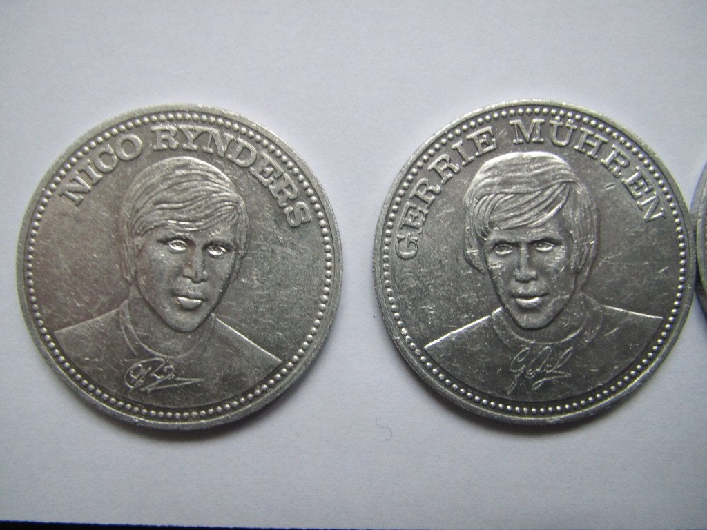 5 Shell Munten, Voetbal Top 20 van 1970, Ophalen, Koningin Juliana