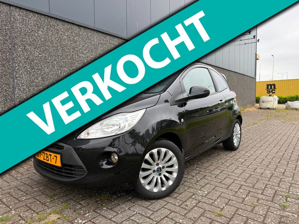 Ford Ka 1.2 Titanium X start/stop/Nieuwe APK en beurt!, Auto's, Voorwielaandrijving, Euro 5, Stof, Gebruikt