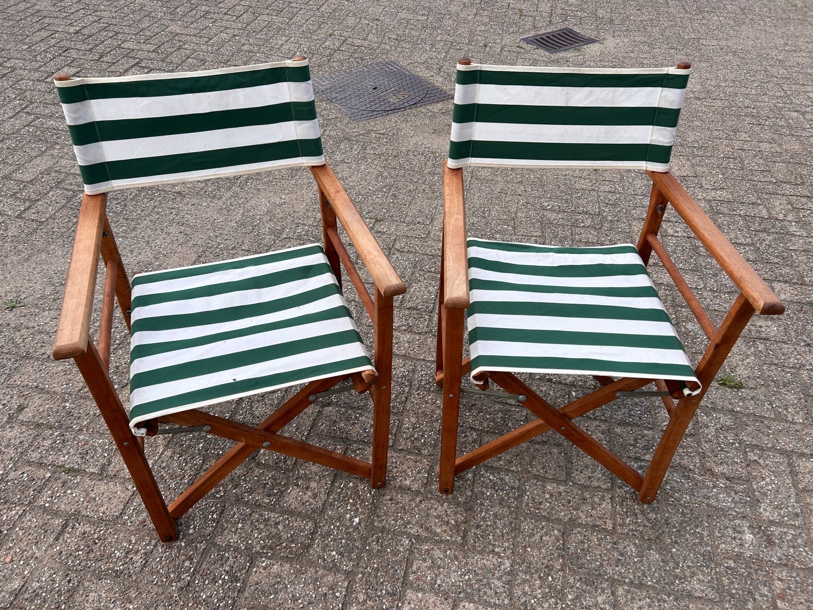Regisseurstoelen - 2x, Tuin en Terras, Ophalen