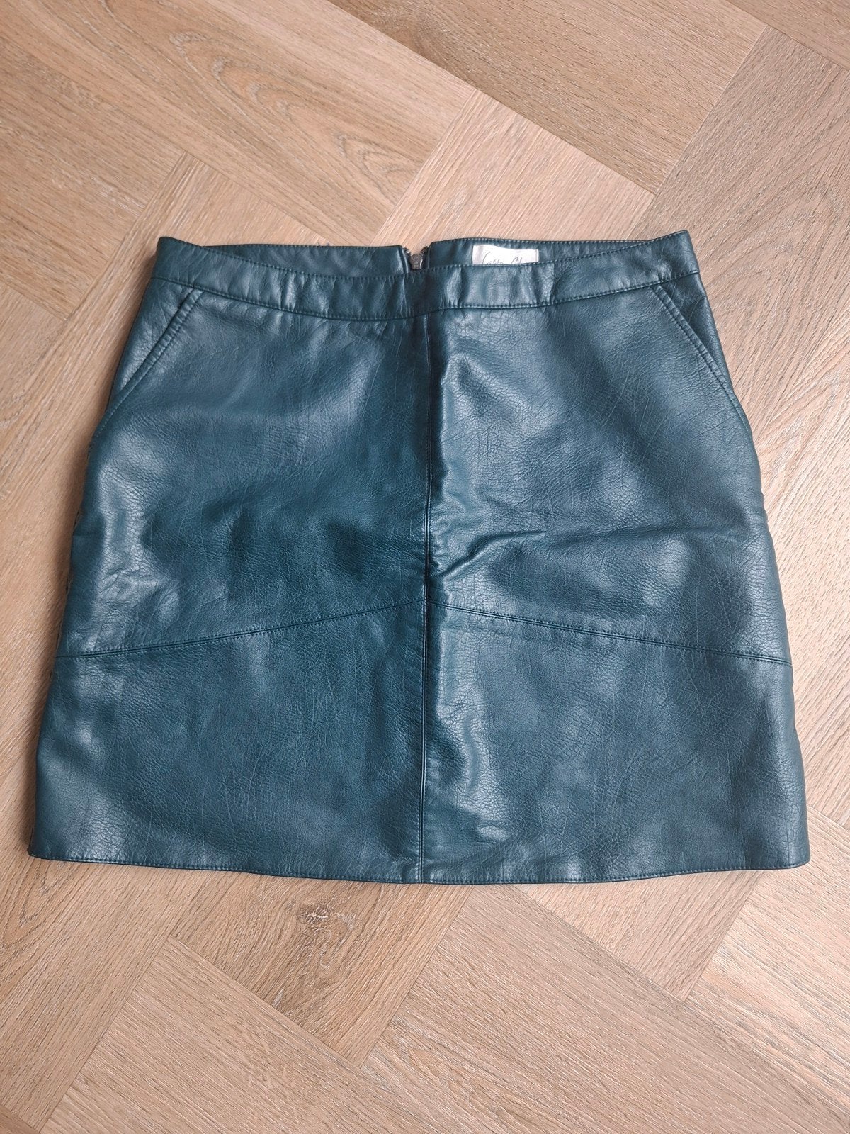 Cotton Club Groene Leren Rok Maat M, Maat 38/40 (M), Ophalen of Verzenden, Zo goed als nieuw, Cotton Club