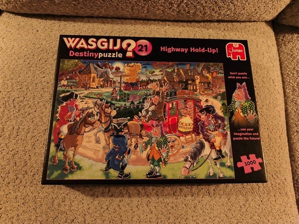 Wasgij Destiny 21 ruilen kerstpuzzel, Ophalen, 500 t/m 1500 stukjes, Gebruikt, Legpuzzel