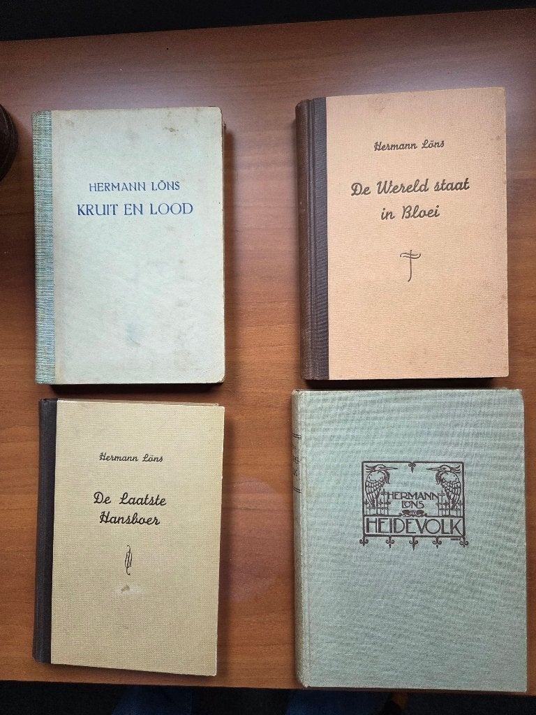 4 boeken Hermann Löns, Ophalen of Verzenden, Gelezen, Natuur algemeen