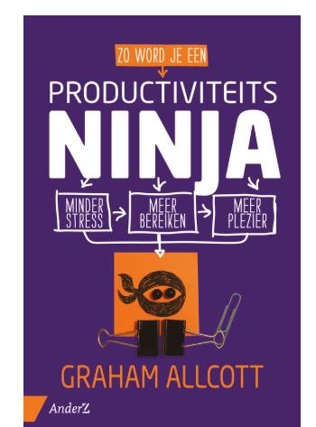 Zo word je een productiviteitsninja Graham Allcott, Ophalen of Verzenden, Zo goed als nieuw