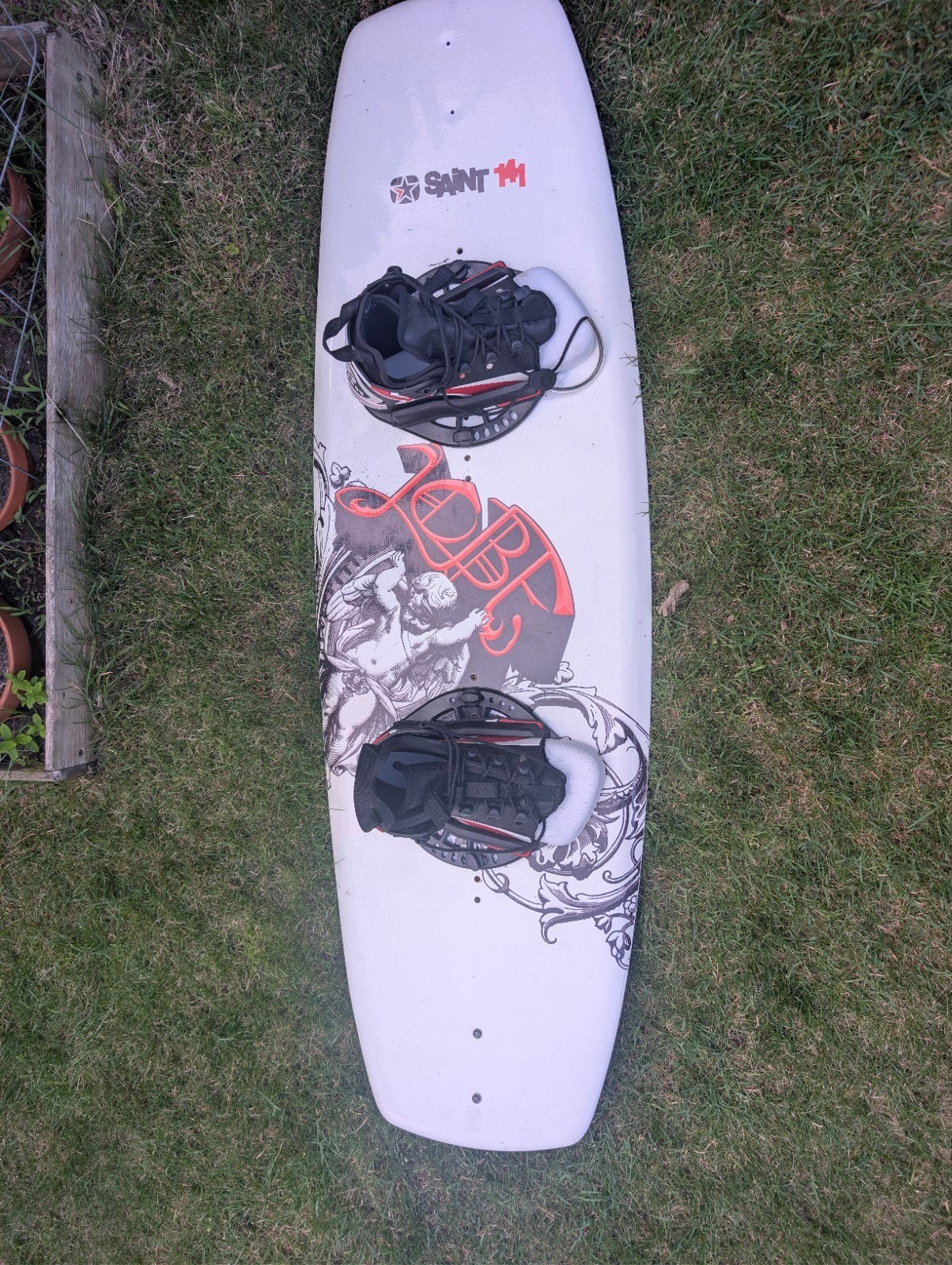 Jobe Saint 141 beginners wakeboard met schoenen, Ophalen, Zo goed als nieuw, Board en Schoenen
