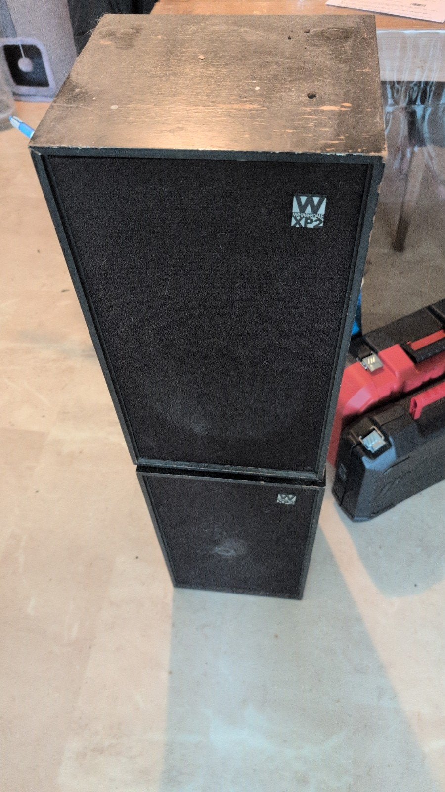 Wharfedale XP2 Linton Vintage Speakers - Set van 2, Overige merken, Gebruikt, Ophalen of Verzenden, Minder dan 60 watt