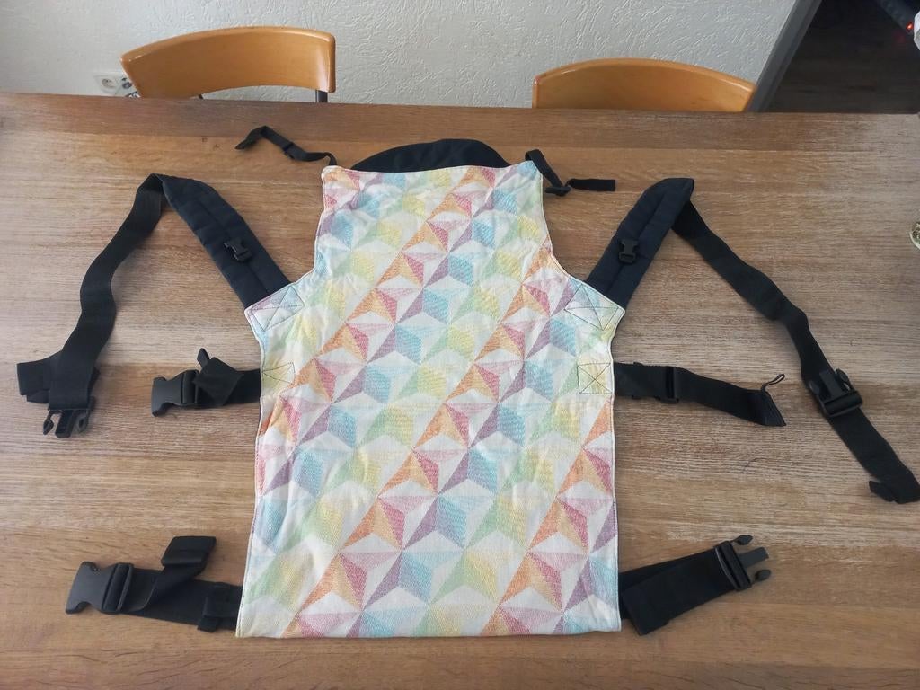 Integra maat 3 peuter/kleuter draagzak schortmodel, Kinderen en Baby's, Babydragers en Draagdoeken, Overige merken, Gebruikt, Buik of Rug