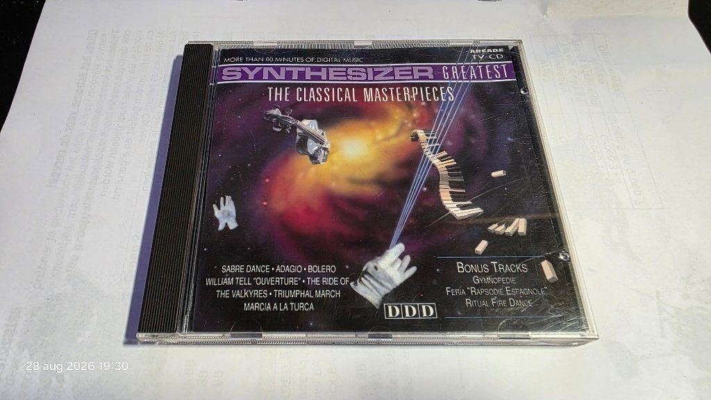 Synthesizer Greatest - The Classical Masterpieces, Cd's en Dvd's, Electronic, Ophalen of Verzenden, Zo goed als nieuw, Verzamelalbum