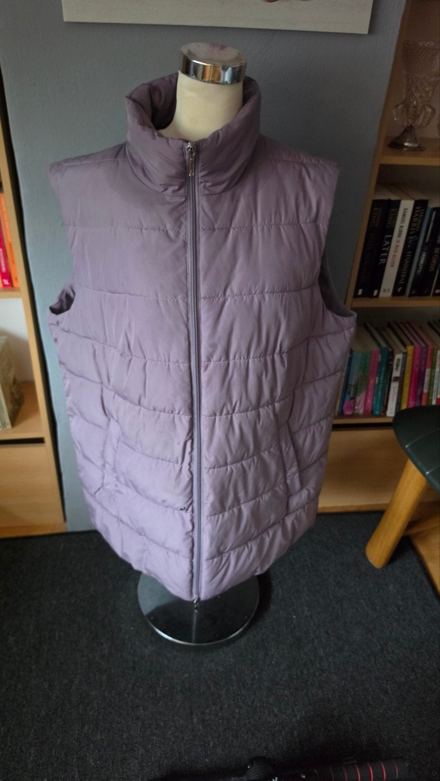 Lichtpaarse gewatteerde bodywarmer van Anna Aura, Kleding | Dames, Paars, Maat 46/48 (XL) of groter, Ophalen of Verzenden, Zo goed als nieuw