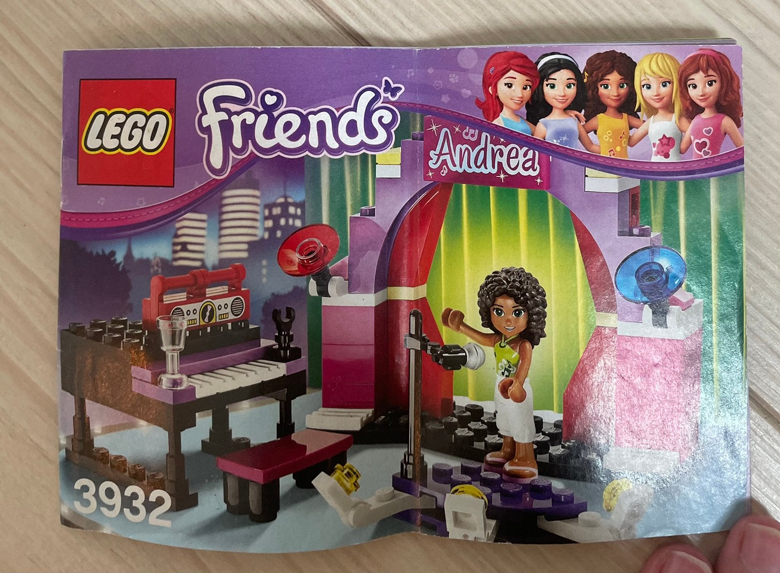 Lego Friends Concert Andrea, Ophalen of Verzenden, Zo goed als nieuw
