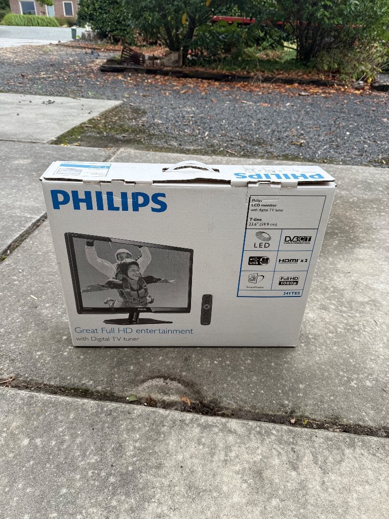 Philips tv 23.6 inch, Ophalen, Philips, 50 Hz, 40 tot 60 cm