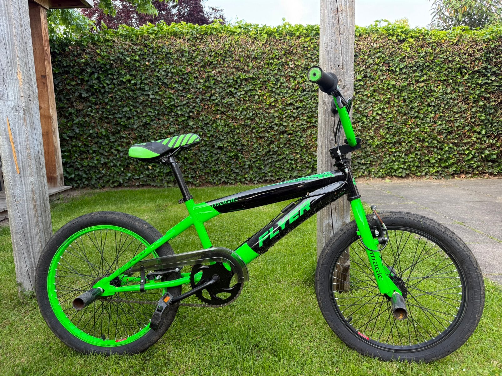 Bmx Flyer zgan, Fietsen en Brommers, Ophalen of Verzenden, Zo goed als nieuw, Aluminium, 24 inch of meer