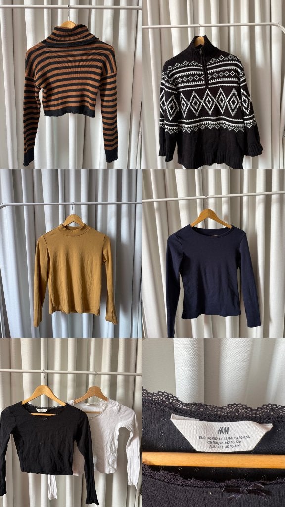 6 sweaters, Kleding | Dames, H&M, Verzenden, Zo goed als nieuw, Maat 36 (S)