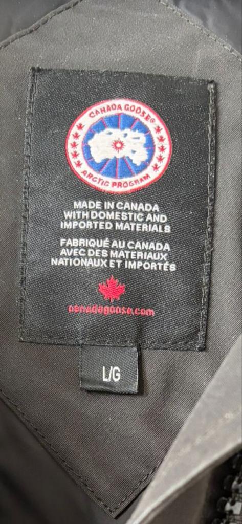 Canada Goose Dames Jas Zwart Maat L, Ophalen of Verzenden, Zo goed als nieuw, Maat 42/44 (L), Zwart