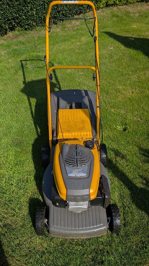 Grasmaaier, Tuin en Terras, Ophalen, Gebruikt, 40 t/m 49 cm, Opvangzak