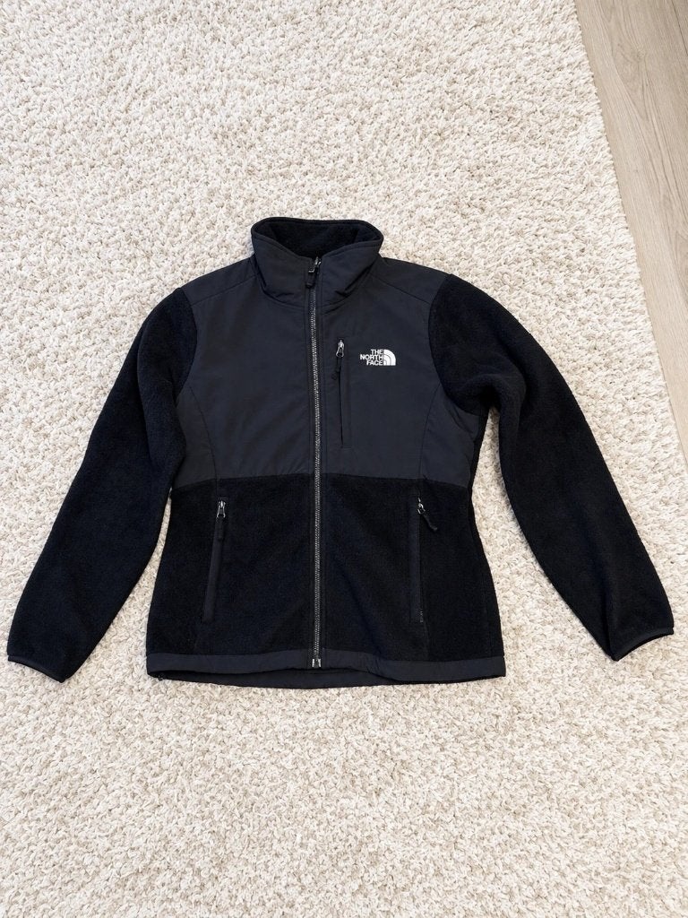 The North Face Fleece Jas – Zwart – Maat S, Verzenden, Zwart, Zo goed als nieuw, The North Face