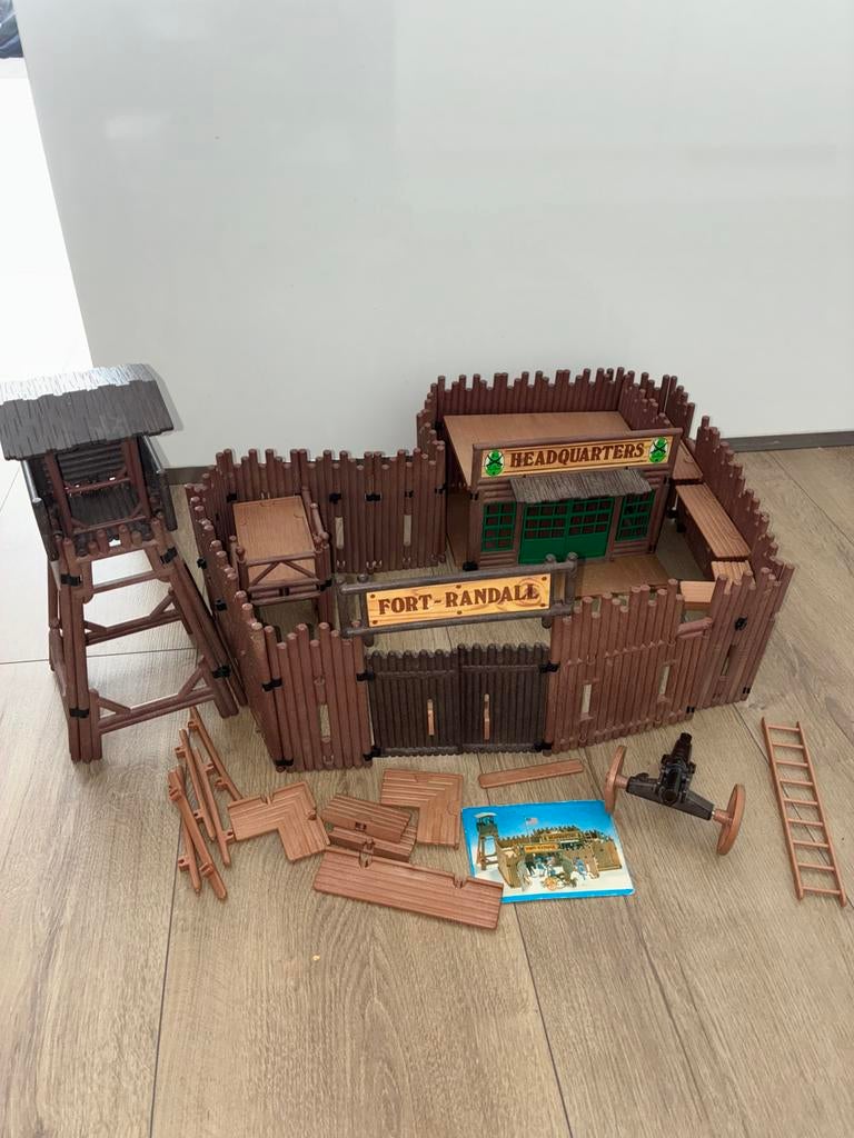 Playmobil fort randall, Ophalen of Verzenden, Zo goed als nieuw