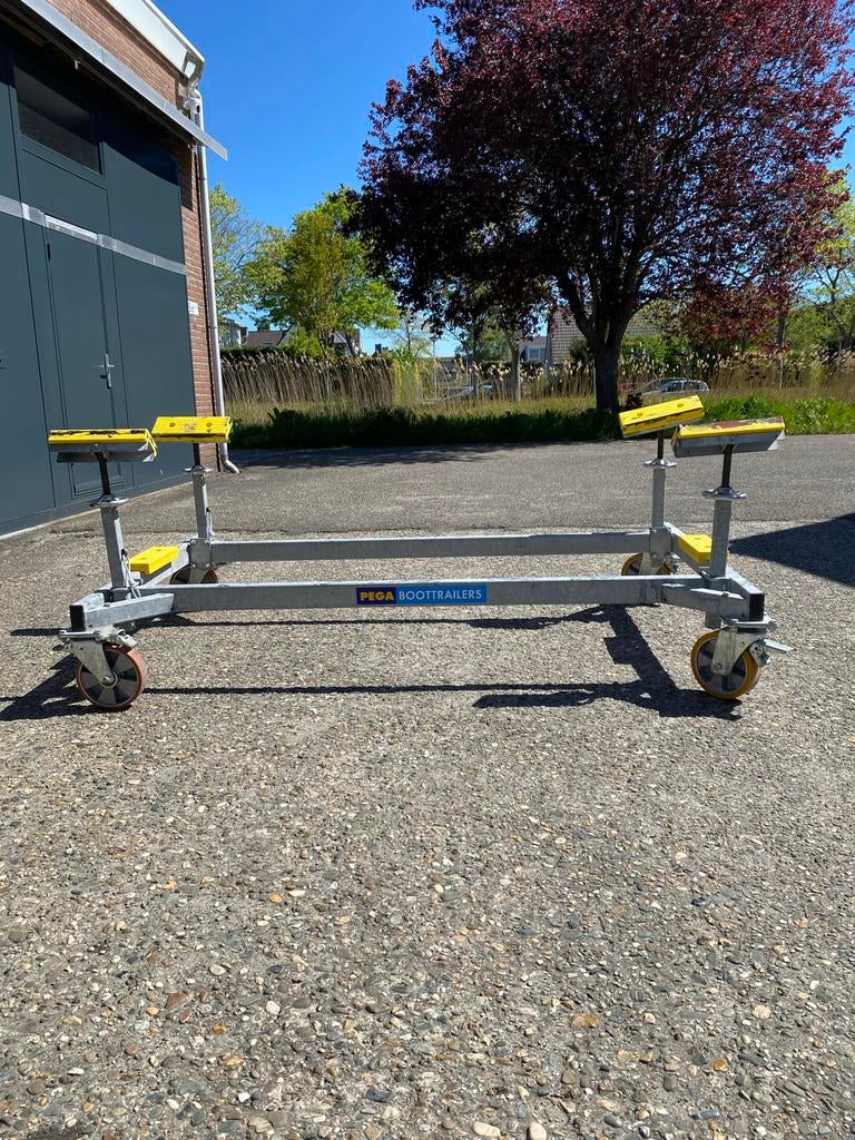 Pega Boottrailer Stallingstrailer, Watersport en Boten, Ophalen, Minder dan 1500 kg, Gebruikt, Overige typen