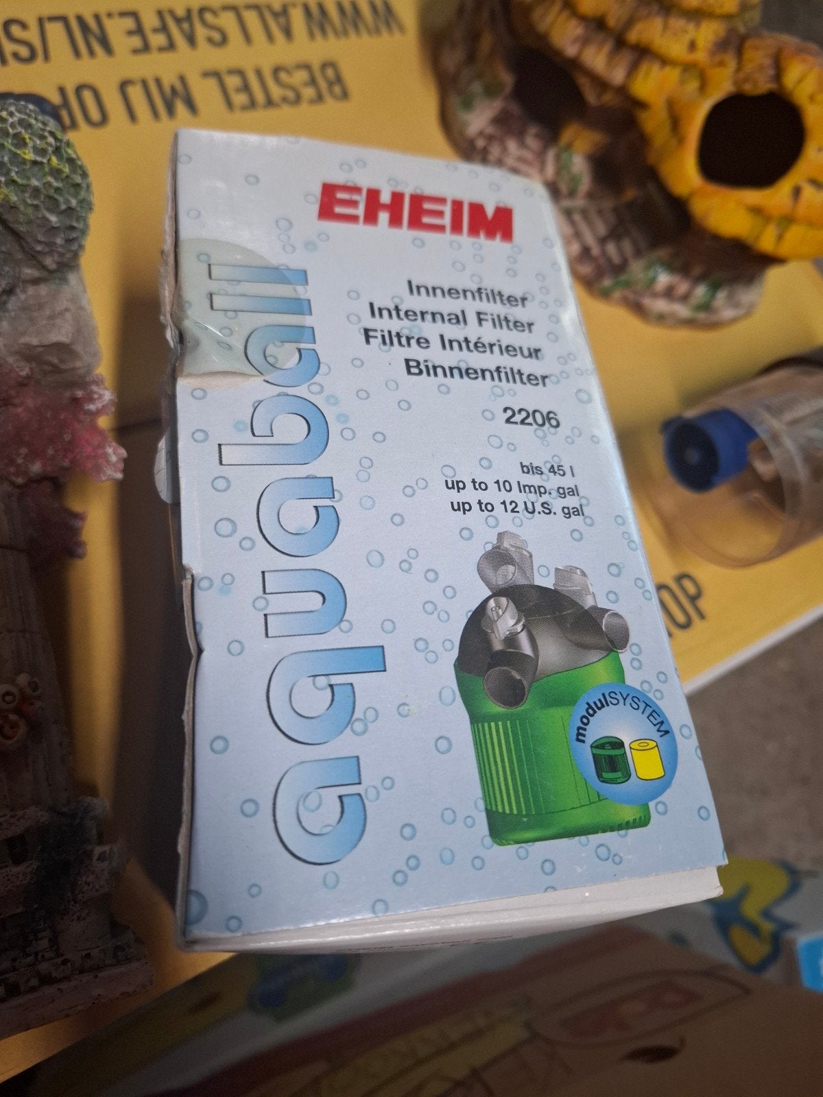doos vol aquarium spullen, Dieren en Toebehoren, Ophalen, Gebruikt, Overige typen, Overige merken