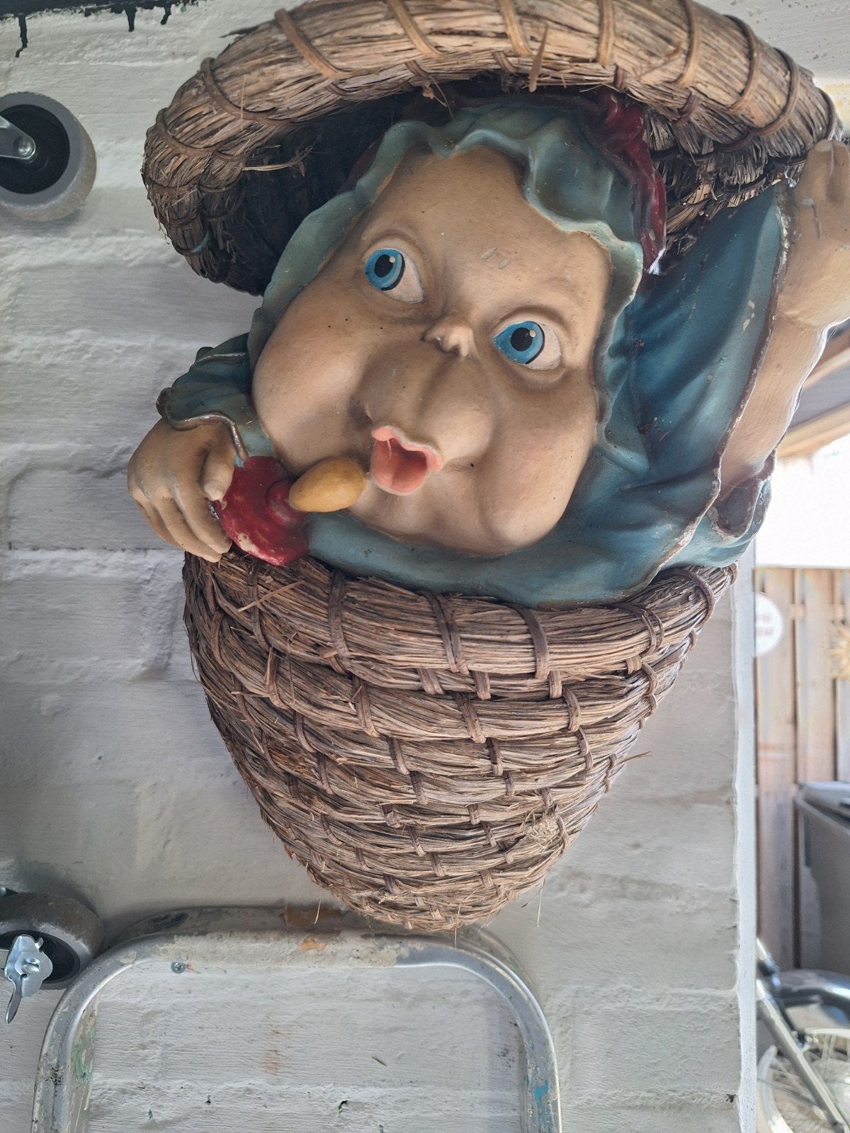 babylaaf in mand, Ophalen, Gebruikt, Minder dan 50 cm, Schilderij