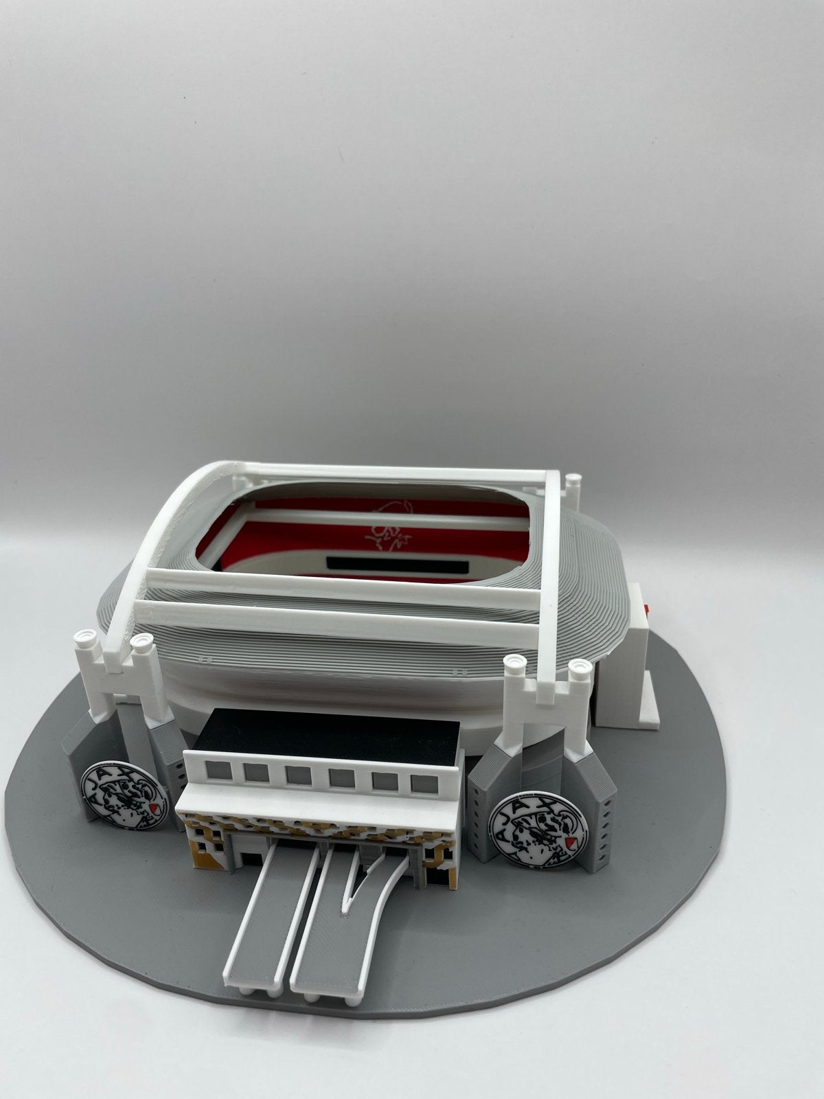 Ajax Johan Cruijff ArenA 3D geprint stadion miniatuur, Ophalen of Verzenden, Nieuw, Ajax, Beeldje of Poppetje