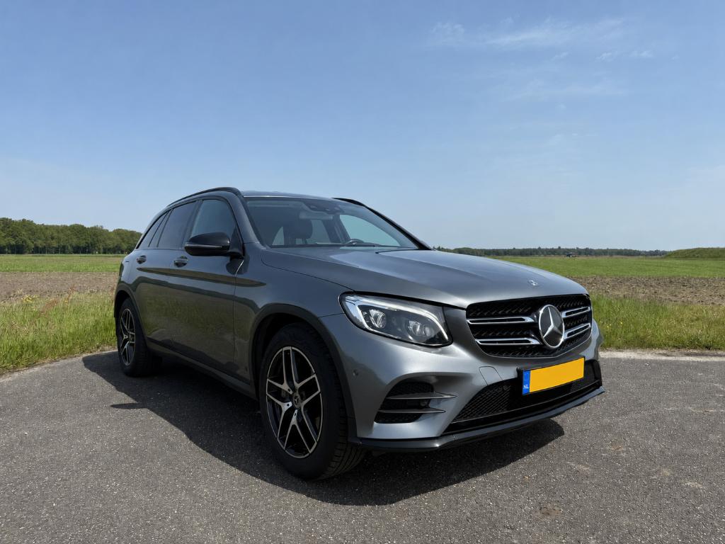 Mercedes-Benz GLC 350 d 258pk 4MATIC 9G-TRONIC 2018 Grijs, Auto's, Mercedes-Benz, Automaat, 258 pk, 2500 kg, Leder