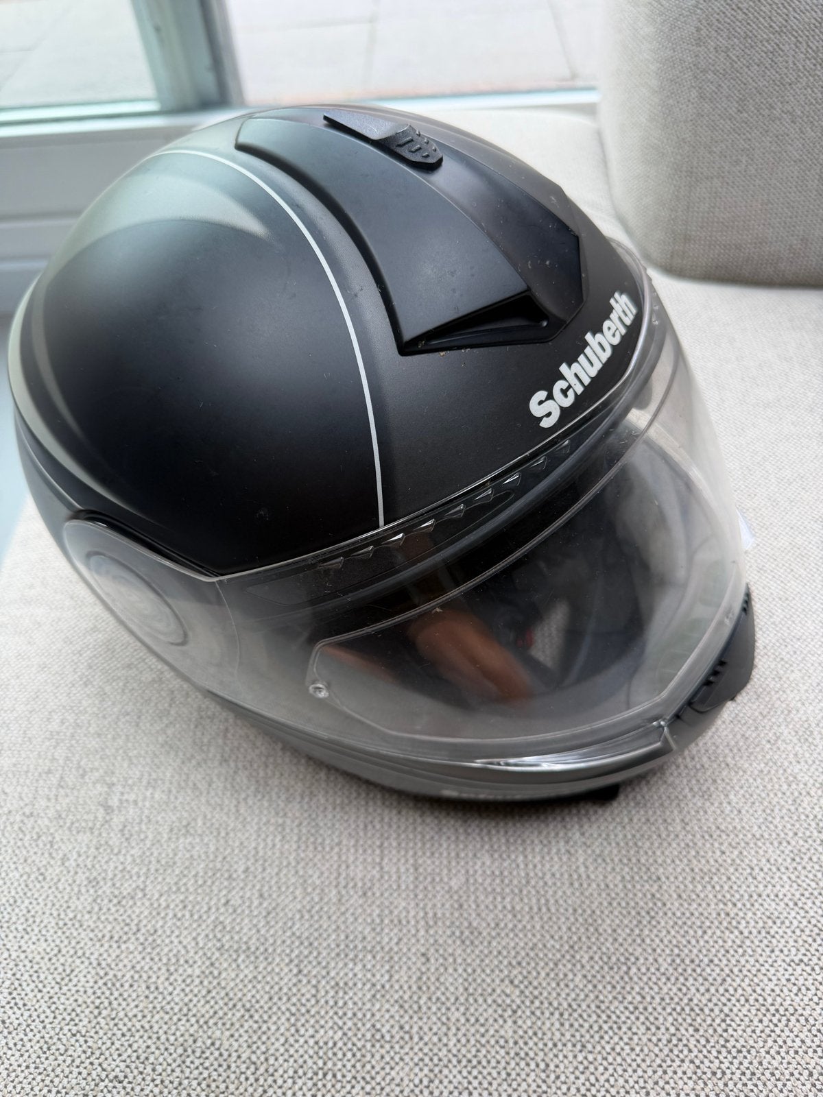 Schuberth C3 Pro Systeemhelm - Maat L, Systeemhelm, Heren, L, Tweedehands
