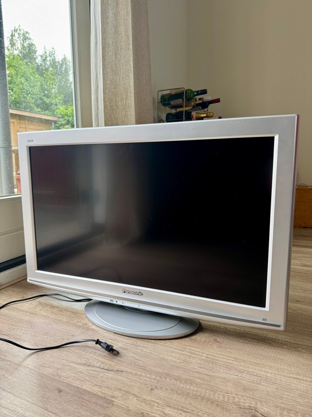 TV Panasonic 32 inch zilver, Audio, Tv en Foto, Ophalen, Gebruikt, Panasonic, 50 Hz
