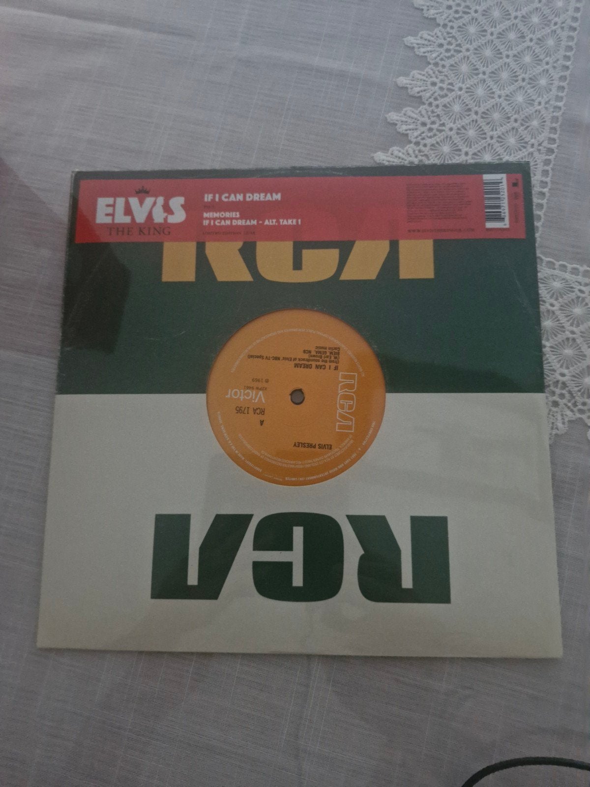 Elvis Presley - If I Can Dream  - Nieuw in plastic, Cd's en Dvd's, 7 inch, Geseald, Ophalen of Verzenden, Pop