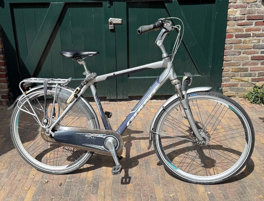Herenfiets Giant Ultimo CS3 framehoogte 55 cm, Fietsen en Brommers, Fietsen | Heren | Herenfietsen, Ophalen, Gebruikt, Versnellingen