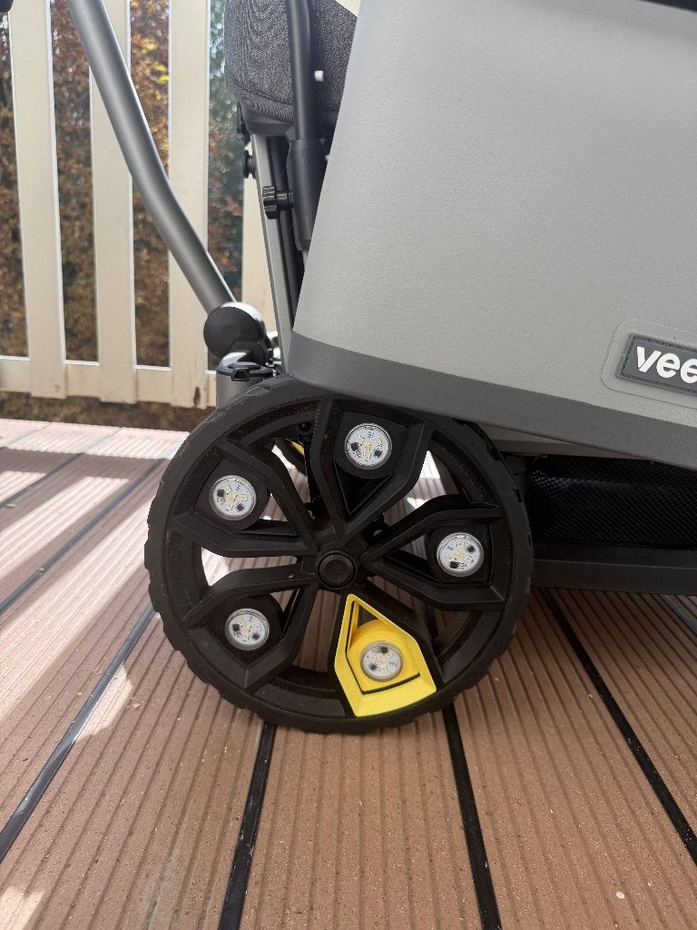 Foto 9 van Veer Cruiser XL kinderwagen/combiwagen - Zo goed als nieuw