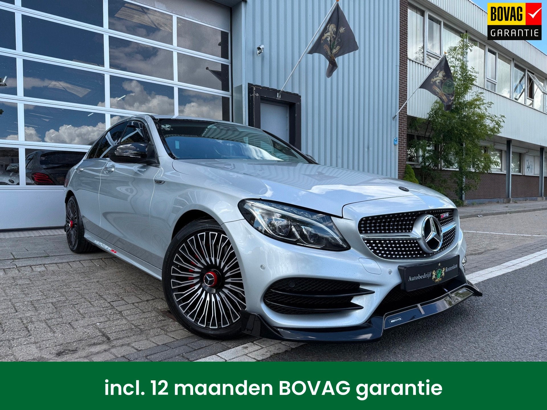 Mercedes-Benz C-klasse 300 CDI HYBRID AMG LIMITED *BOMVOL*, Auto's, Achterwielaandrijving, Gebruikt, Bedrijf, 26 km/l