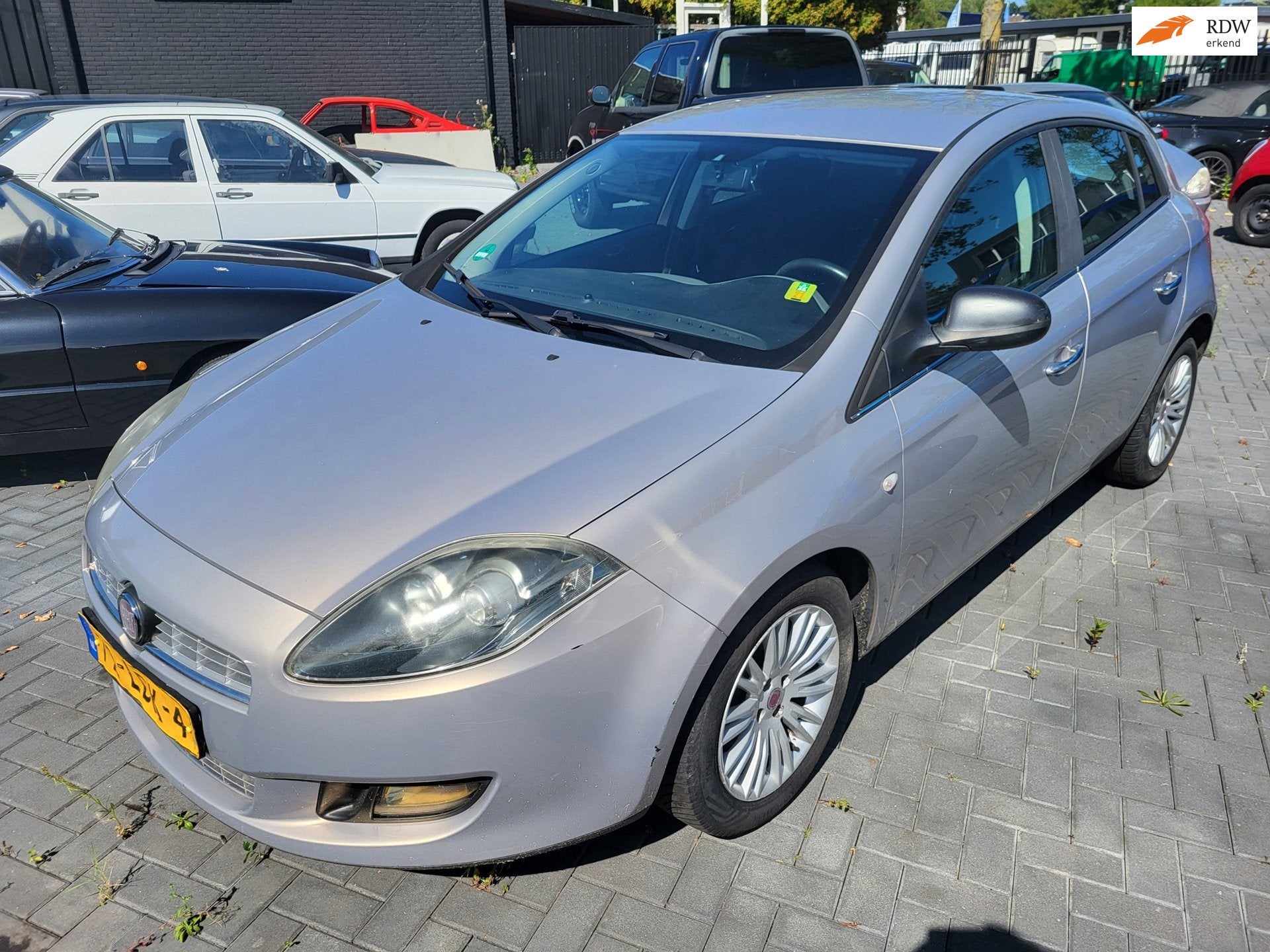 Fiat Bravo 1.4 T-Jet Dynamic 5drs rookt erg, Auto's, Fiat, Voorwielaandrijving, Stof, Gebruikt, Zwart