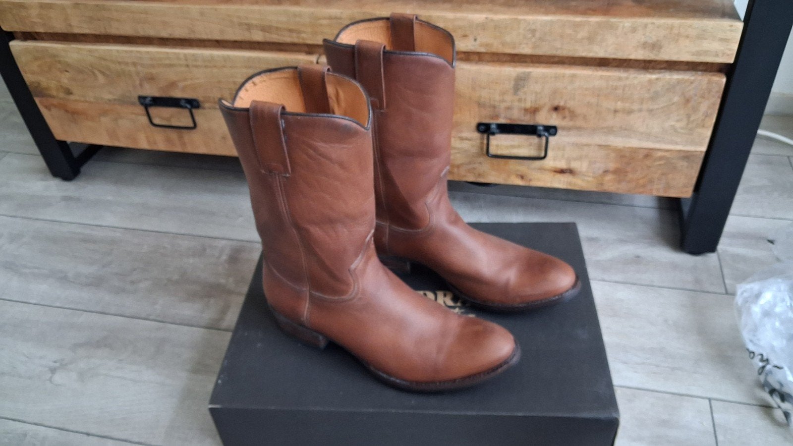 Sendra Handmade Boots - Bruine Leren Laarzen Maat 43, Ophalen of Verzenden, Nieuw, Bruin