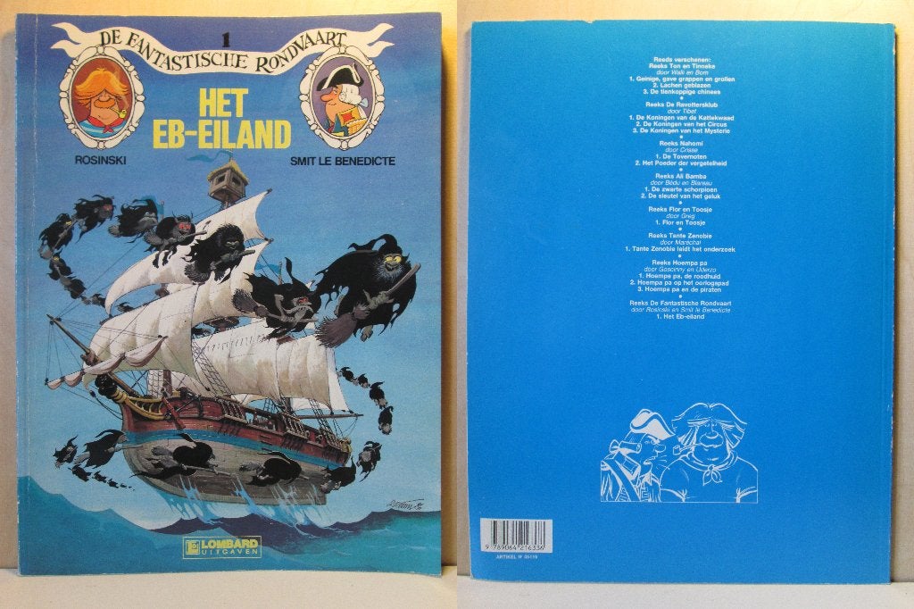 De fantastische rondvaart 1 - Het eb-eiland (SC), Eén stripboek, Ophalen of Verzenden, Zo goed als nieuw, Grzegorz Rosinski