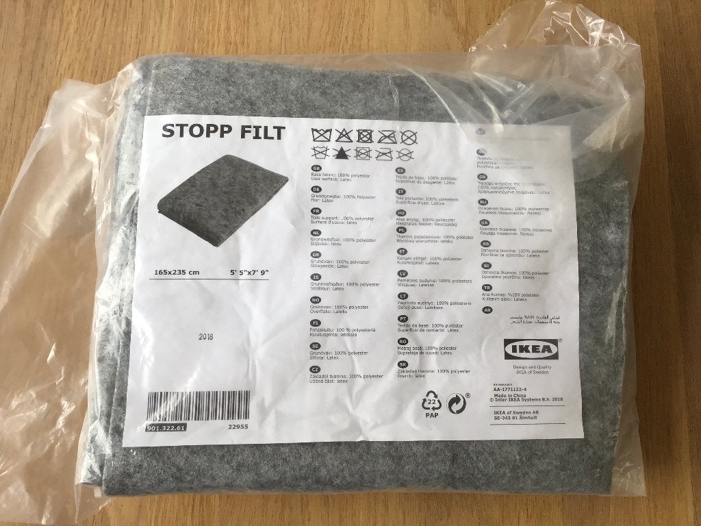 Stopp filt, Ophalen, Nieuw, 200 cm of meer, 150 tot 200 cm