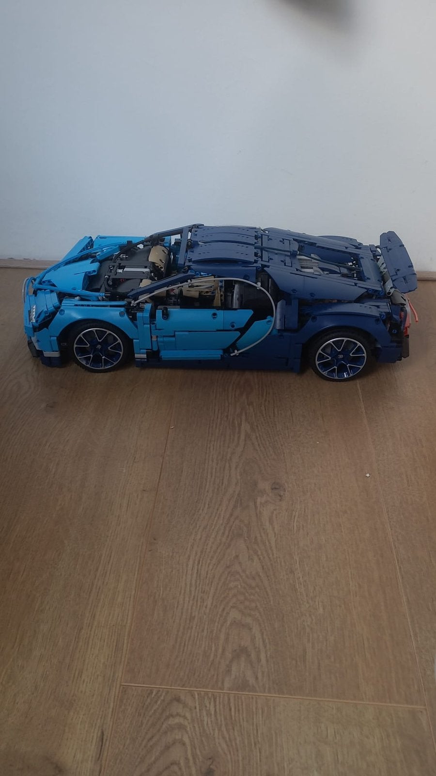 Replica bugatti chiron, Ophalen of Verzenden, Zo goed als nieuw, Complete set, Technic