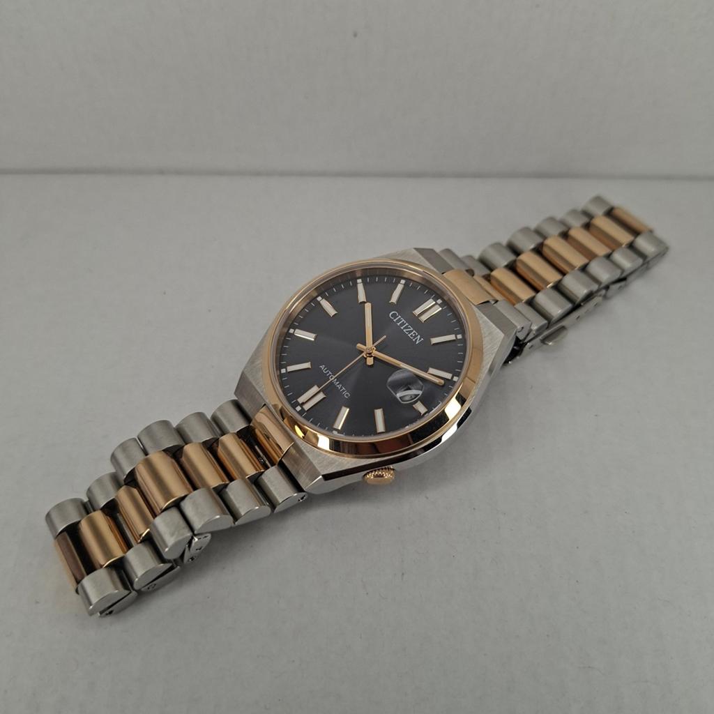 Citizen Tsuyosa NJ0154-80H - Staal & Roségoud - Compleet, Sieraden, Tassen en Uiterlijk, Horloges | Heren, Ophalen, Staal, Staal
