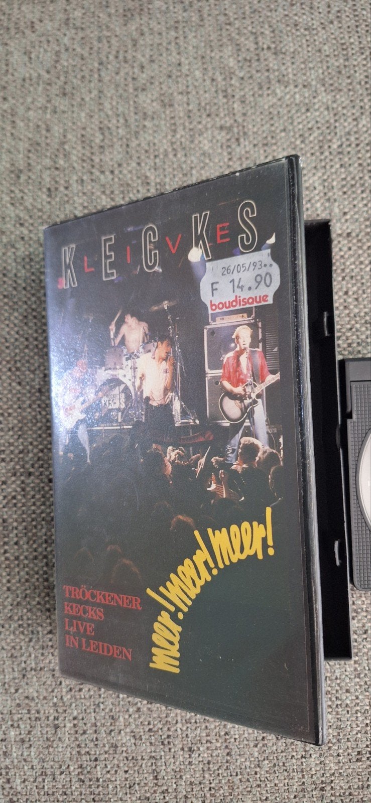 Tröckener Kecks - Meer! Meer! Meer! Live in Leiden VHS, Muziek, Gebruikt, Alle leeftijden, Duits