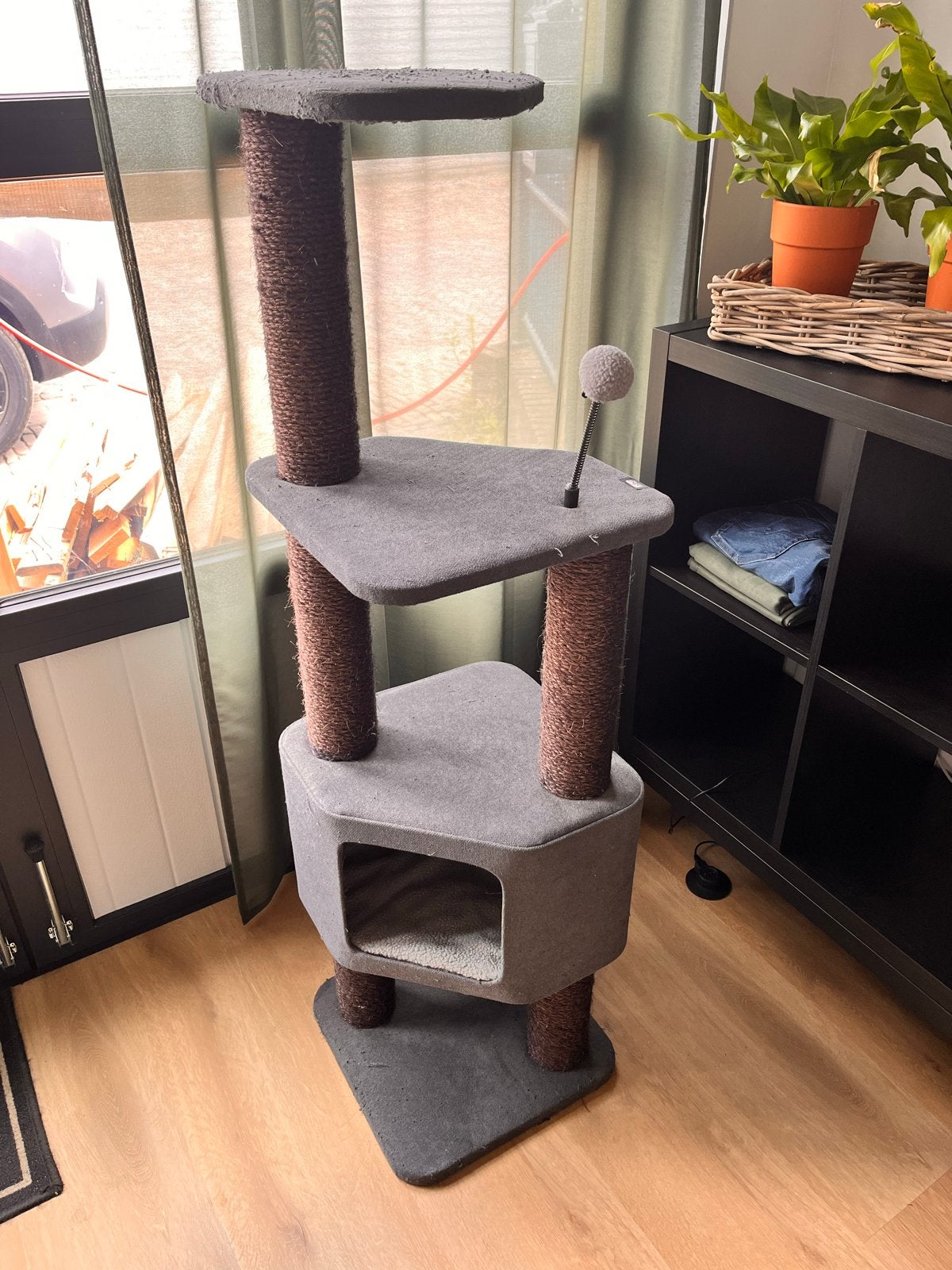 Krabpaal 128 cm hoog, Dieren en Toebehoren, Ophalen, Gebruikt