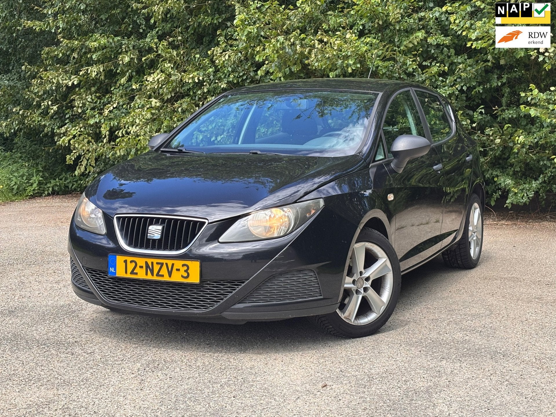 Seat Ibiza 1.2 Club | Airco + Navi Nu € 3.500,- !, Auto's, Seat, Voorwielaandrijving, Euro 5, Stof, Gebruikt