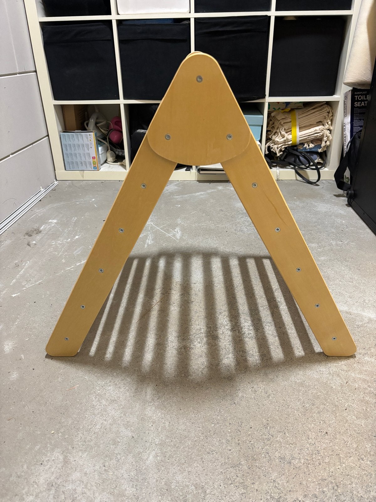 Houten Klimrek / Pikler Driehoek voor Kinderen, Kinderen en Baby's, Ophalen, Gebruikt, Klimwand