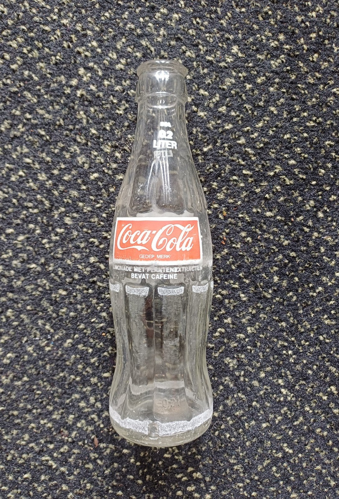 Vintage Coca-Cola fles 0.2L - Gedep. Merk, Verzamelen, Ophalen of Verzenden, Gebruikt